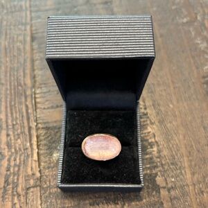 Jamie Joseph SMOOTH OVAL MORGANITE Ring